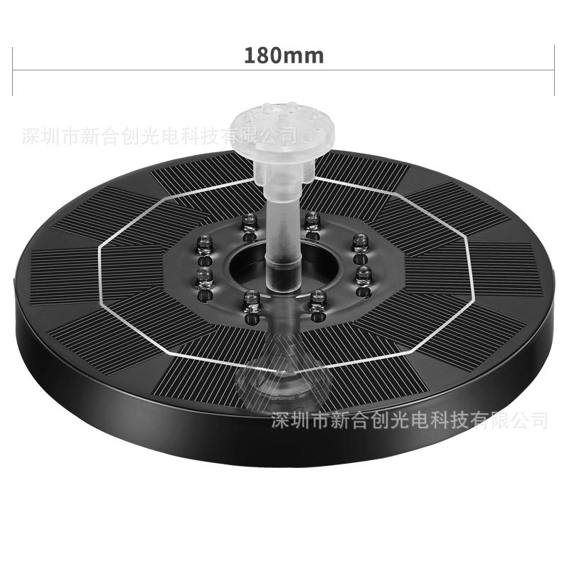 New Solar Fountain for Outdoor Bird Bath Garden Decor