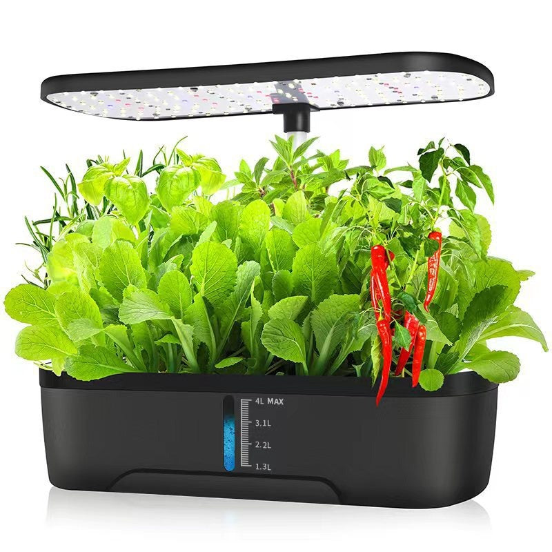 LED Hydroponic Indoor Planter with Full Spectrum Grow Light