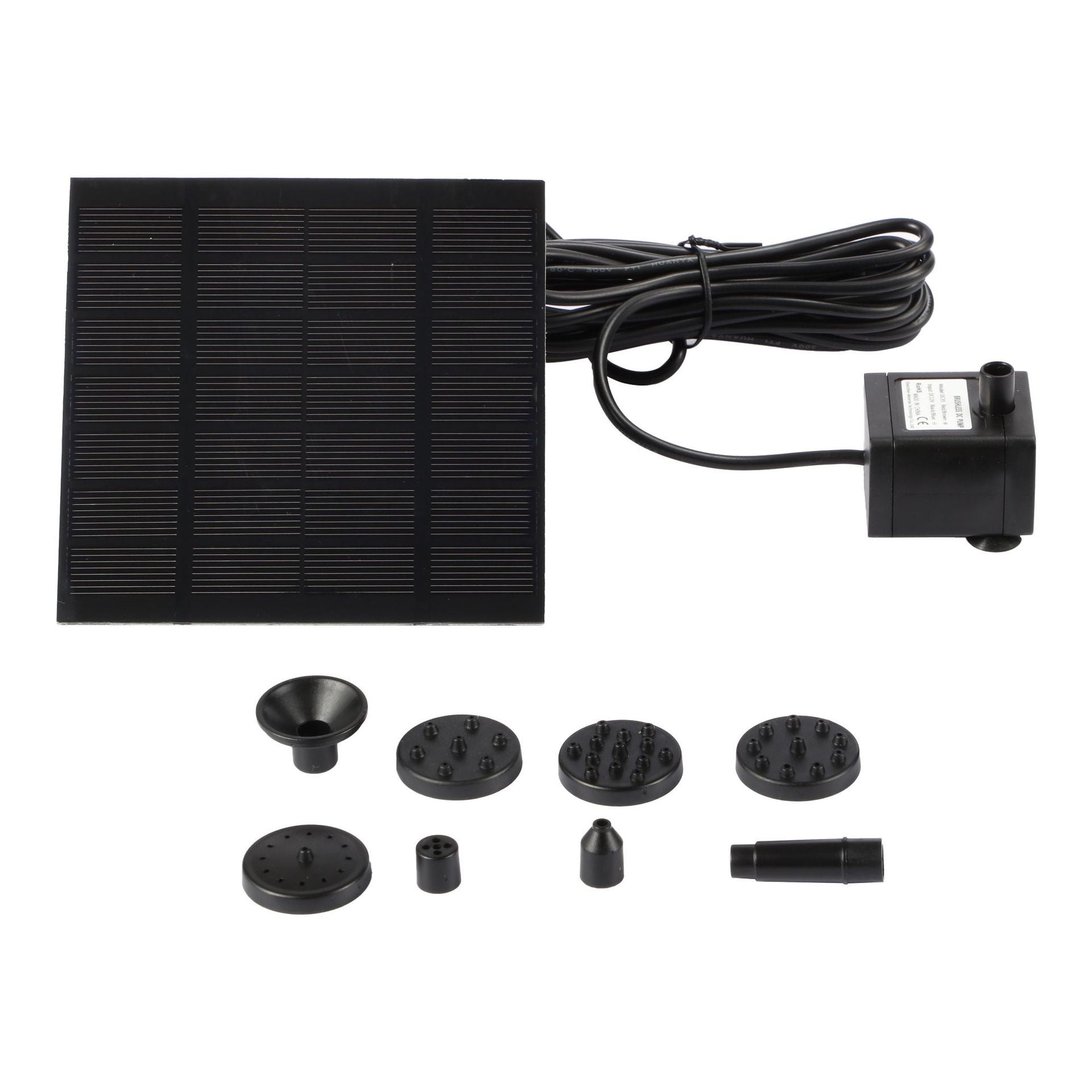 New Solar Fountain for Outdoor Bird Bath Garden Decor