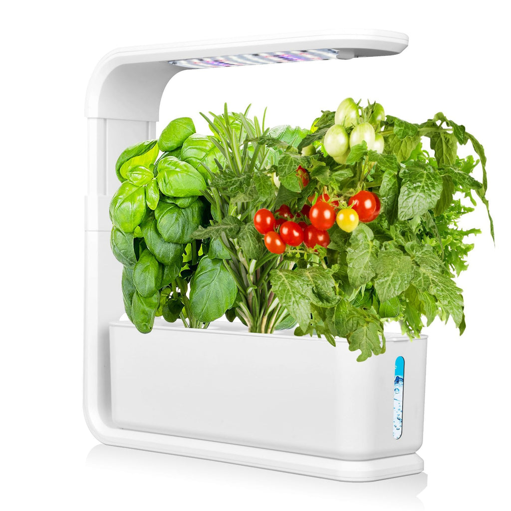 LED Hydroponic Indoor Planter with Full Spectrum Grow Light