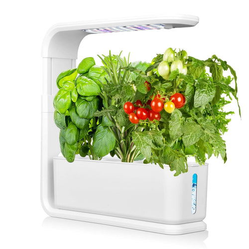 LED Hydroponic Indoor Planter with Full Spectrum Grow Light