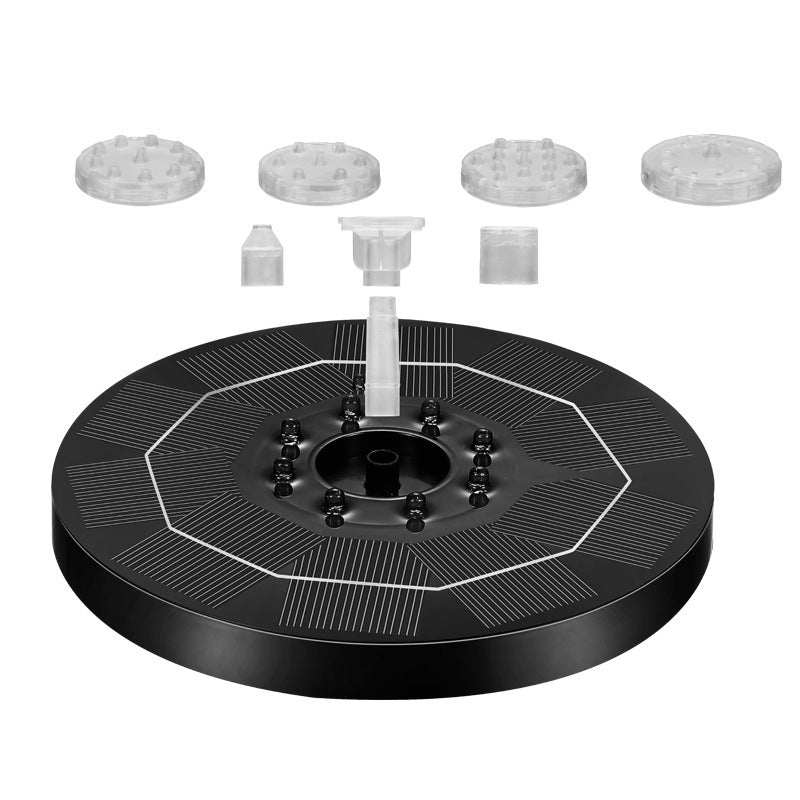 New Solar Fountain for Outdoor Bird Bath Garden Decor