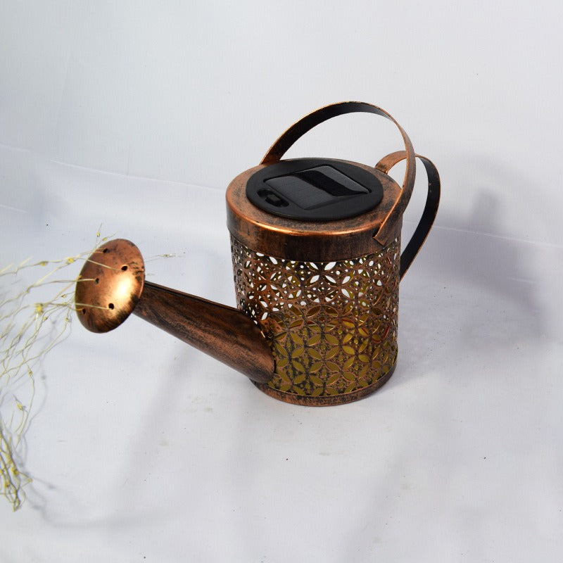 Solar Watering Can LED Garden Light